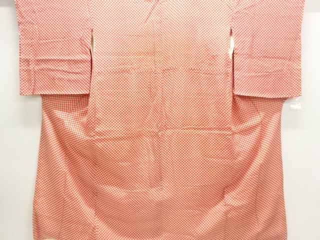 アンティーク　疋田模様長襦袢